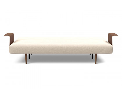 Innovation Living Recast Plus Sofa Bed Dark Styletto with Arms - 584 Argus Natural