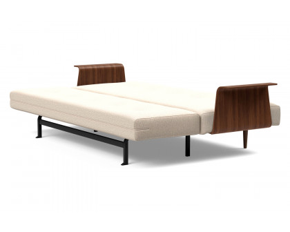 Innovation Living Recast Plus Sofa Bed Dark Styletto with Arms - 584 Argus Natural