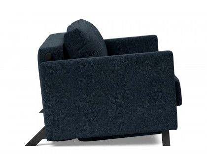 Innovation Living Cubed Full Size Sofa Bed with Arms - 515 Nist Blue