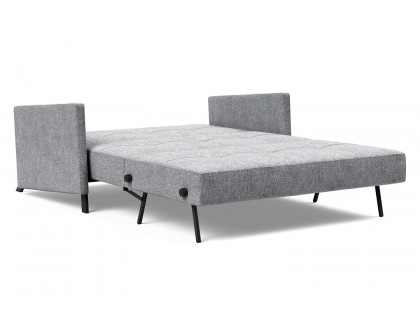 Innovation Living Cubed Full Size Sofa Bed with Arms - 565 Twist Granite