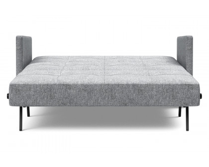 Innovation Living Cubed Full Size Sofa Bed with Arms - 565 Twist Granite