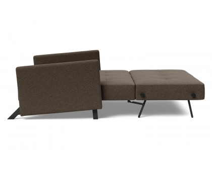 Innovation Living Cubed Full Size Sofa Bed with Arms - 578 Kenya Taupe