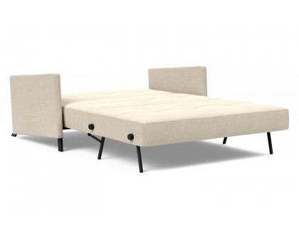 Innovation Living Cubed Full Size Sofa Bed with Arms - 586 Phobos Latte