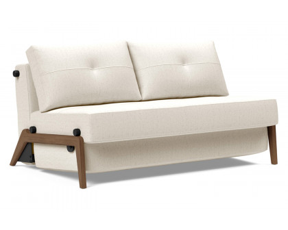 Innovation Living - Cubed Full Size Sofa Bed with Dark Wood Legs