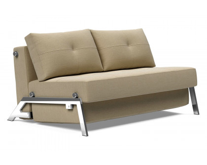 Innovation Living - Cubed Full Size Sofa Bed with Chrome legs