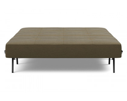 Innovation Living Cubed Full Size Sofa Bed with Chrome legs - 575 Vivus Dusty Olive