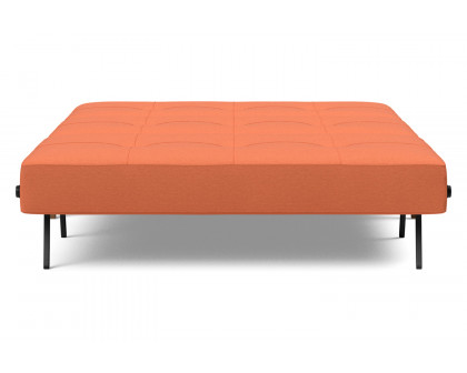 Innovation Living Cubed Full Size Sofa Bed with Dark Wood Legs - 581 Argus Rust