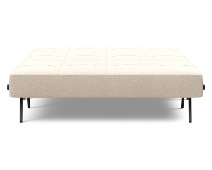 Innovation Living Cubed Full Size Sofa Bed with Dark Wood Legs - 584 Argus Natural