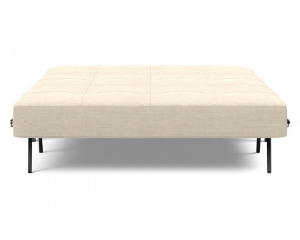 Innovation Living Cubed Full Size Sofa Bed with Chrome legs - 586 Phobos Latte