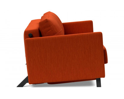 Innovation Living Cubed Queen Size Sofa Bed with Arms - 506 Elegance Paprika