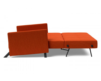 Innovation Living Cubed Queen Size Sofa Bed with Arms - 506 Elegance Paprika