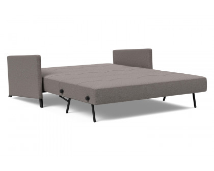 Innovation Living Cubed Queen Size Sofa Bed with Arms - 521 Mixed Dance Gray