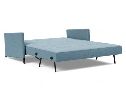 Innovation Living Cubed Queen Size Sofa Bed with Arms - 525 Mixed Dance Light Blue