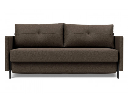 Innovation Living Cubed Queen Size Sofa Bed with Arms - 578 Kenya Taupe