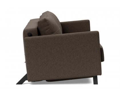 Innovation Living Cubed Queen Size Sofa Bed with Arms - 578 Kenya Taupe