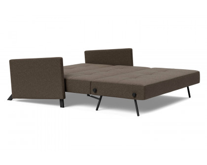 Innovation Living Cubed Queen Size Sofa Bed with Arms - 578 Kenya Taupe