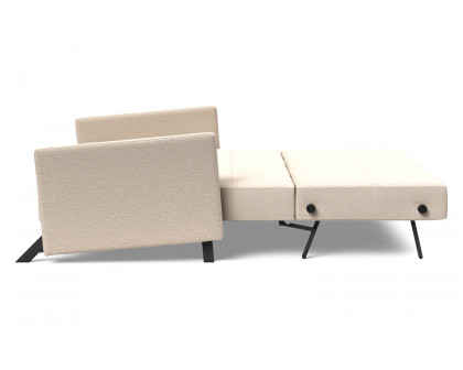 Innovation Living Cubed Queen Size Sofa Bed with Arms - 584 Argus Natural