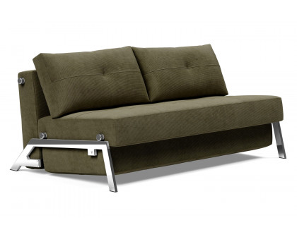 Innovation Living - Cubed Queen Size Sofa Bed with Chrome Legs