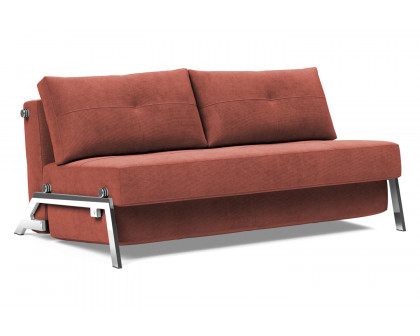 Innovation Living - Cubed Queen Size Sofa Bed with Chrome Legs