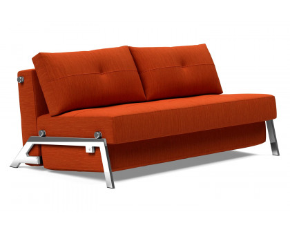 Innovation Living - Cubed Queen Size Sofa Bed with Chrome Legs