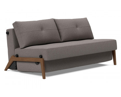 Innovation Living - Cubed Queen Size Sofa Bed with Dark Wood Legs