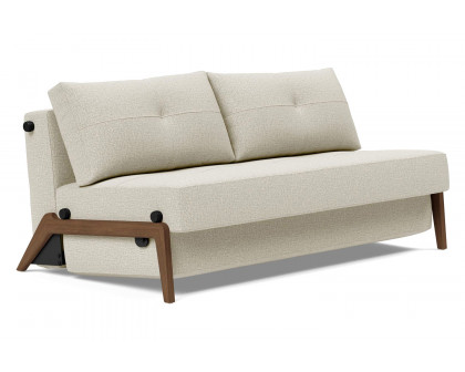 Innovation Living - Cubed Queen Size Sofa Bed with Dark Wood Legs