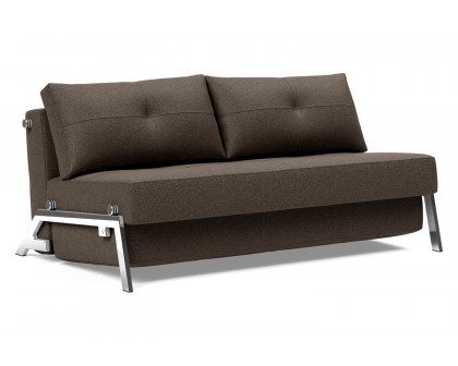 Innovation Living - Cubed Queen Size Sofa Bed with Chrome Legs