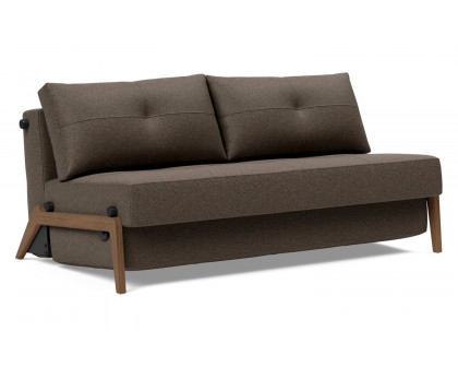 Innovation Living - Cubed Queen Size Sofa Bed with Dark Wood Legs