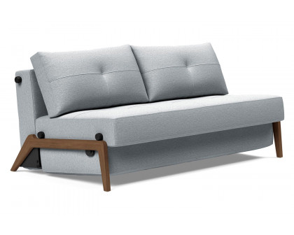 Innovation Living - Cubed Queen Size Sofa Bed with Dark Wood Legs