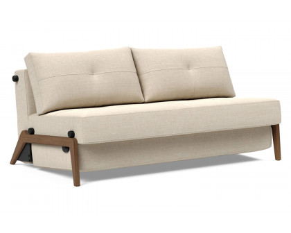 Innovation Living - Cubed Queen Size Sofa Bed with Dark Wood Legs