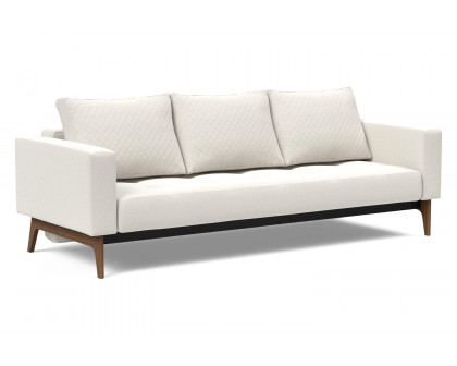 Innovation Living - Cassius Quilt Dark Wood Sofa Bed