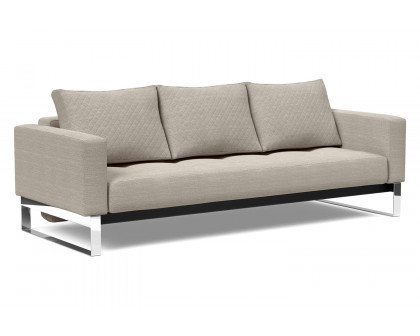 Innovation Living - Cassius Quilt Chrome Sofa Bed