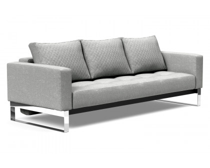 Innovation Living - Cassius Quilt Chrome Sofa Bed