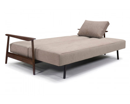 Innovation Living Caluma Sofa Bed Smoked Oak - 318 Cordufine Beige