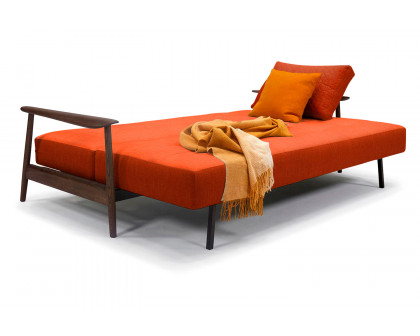 Innovation Living Caluma Sofa Bed Smoked Oak - 506 Elegance Paprika