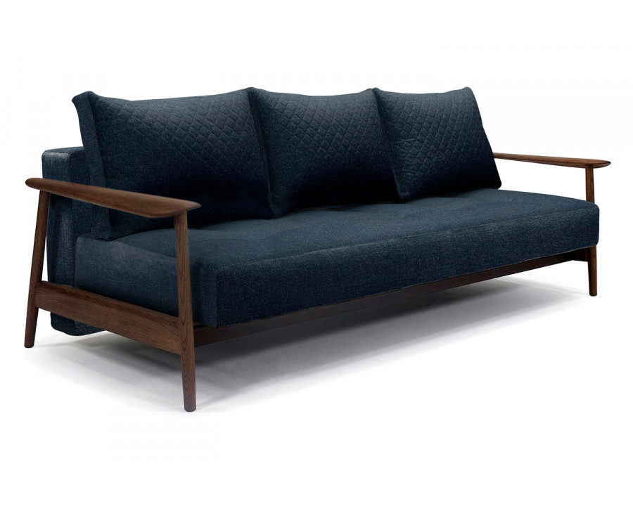 Innovation Living Caluma Sofa Bed Smoked Oak - 515 Nist Blue