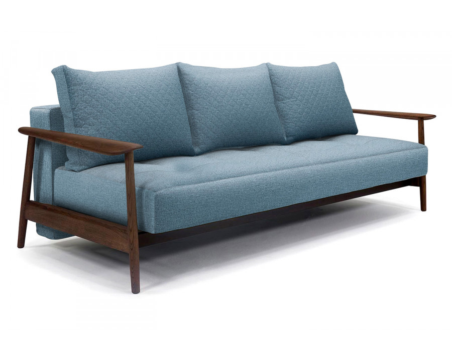 Innovation Living Caluma Sofa Bed Smoked Oak - 525 Mixed Dance Light Blue