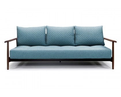 Innovation Living Caluma Sofa Bed Smoked Oak - 525 Mixed Dance Light Blue