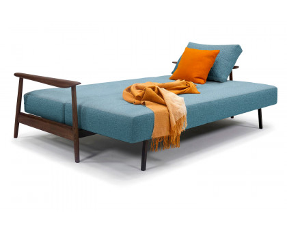 Innovation Living Caluma Sofa Bed Smoked Oak - 525 Mixed Dance Light Blue