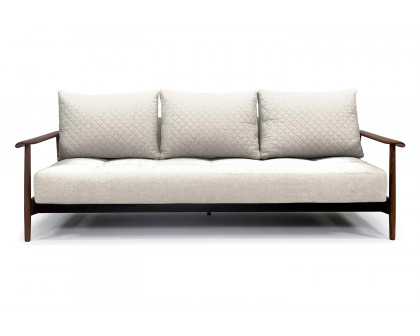 Innovation Living™ Caluma Sofa Bed Smoked Oak - 531 Bouclé Off White