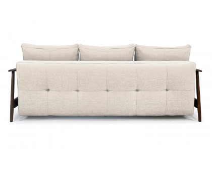 Innovation Living™ Caluma Sofa Bed Smoked Oak - 531 Bouclé Off White