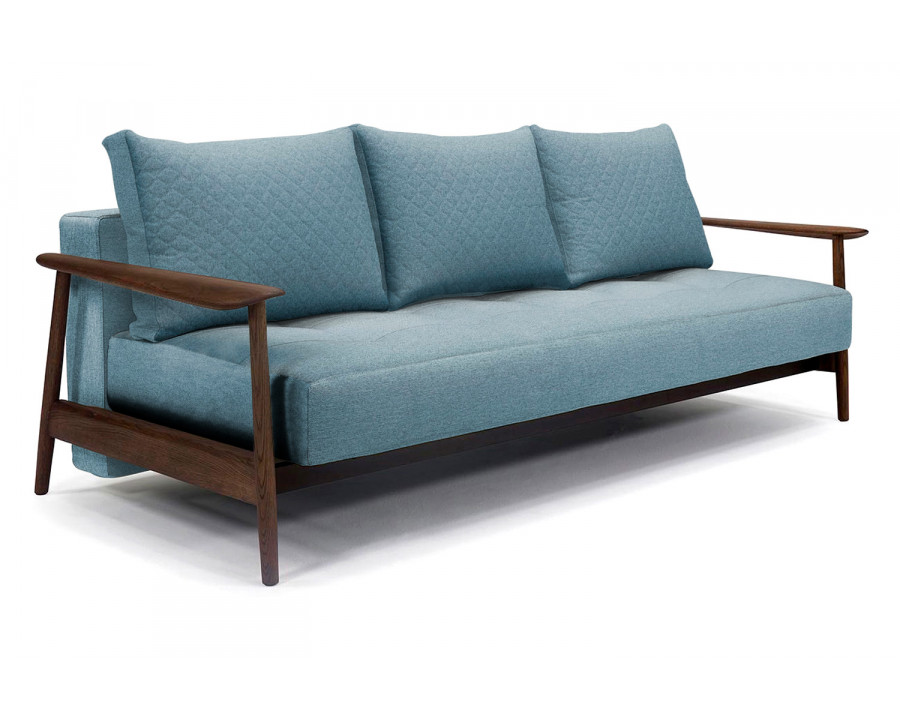 Innovation Living Caluma Sofa Bed Smoked Oak - 558 Soft Indigo