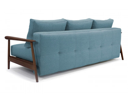 Innovation Living Caluma Sofa Bed Smoked Oak - 558 Soft Indigo