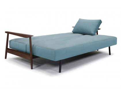 Innovation Living Caluma Sofa Bed Smoked Oak - 558 Soft Indigo