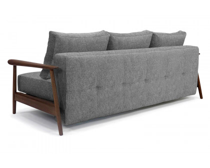 Innovation Living Caluma Sofa Bed Smoked Oak - 563 Twist Charcoal