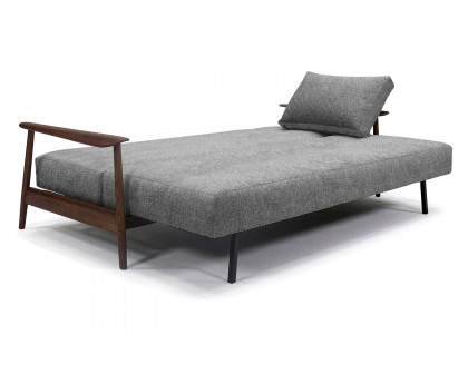 Innovation Living Caluma Sofa Bed Smoked Oak - 563 Twist Charcoal