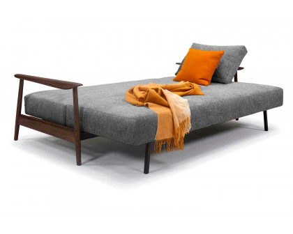 Innovation Living Caluma Sofa Bed Smoked Oak - 563 Twist Charcoal