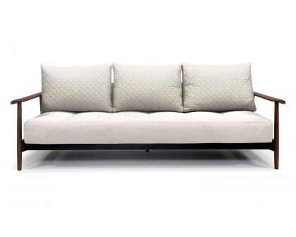 Innovation Living Caluma Sofa Bed Smoked Oak - 574 Vivus Dusty Off White