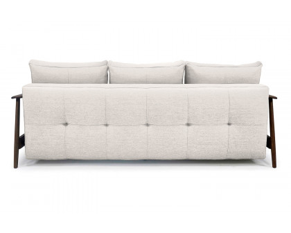 Innovation Living Caluma Sofa Bed Smoked Oak - 574 Vivus Dusty Off White