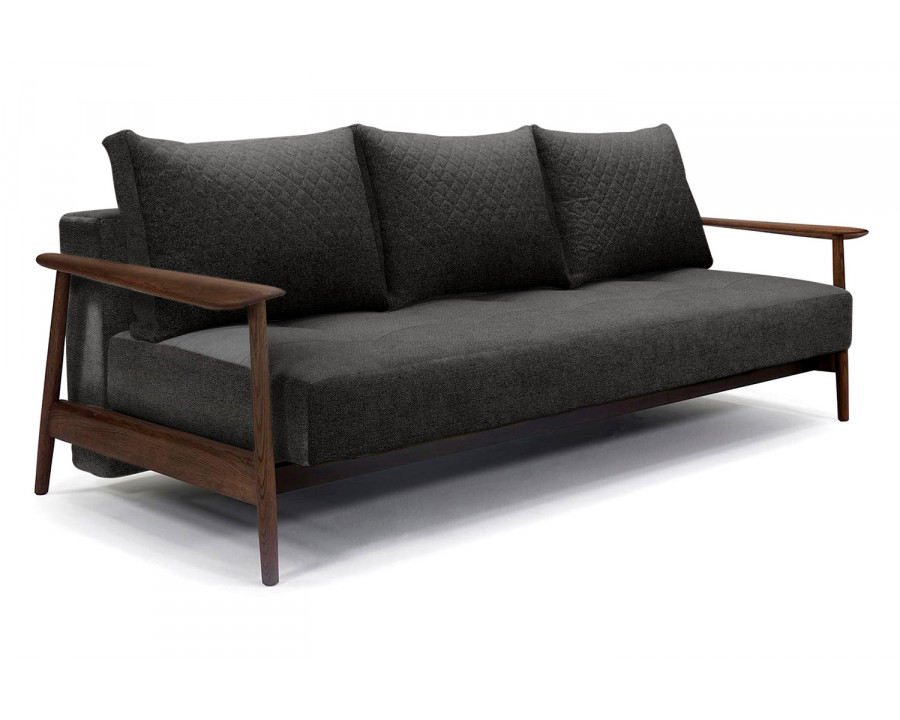 Innovation Living Caluma Sofa Bed Smoked Oak - 577 Kenya Dark Gray